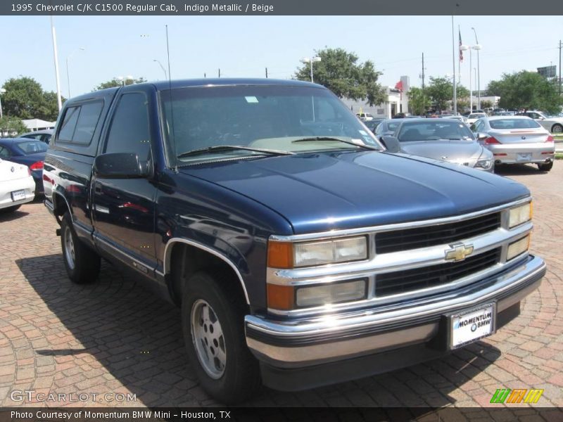 Indigo Metallic / Beige 1995 Chevrolet C/K C1500 Regular Cab