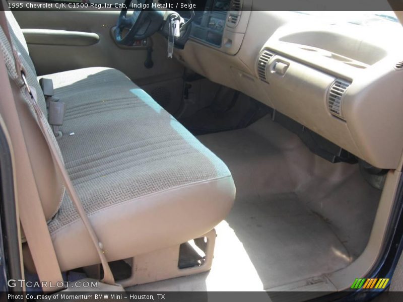 Indigo Metallic / Beige 1995 Chevrolet C/K C1500 Regular Cab