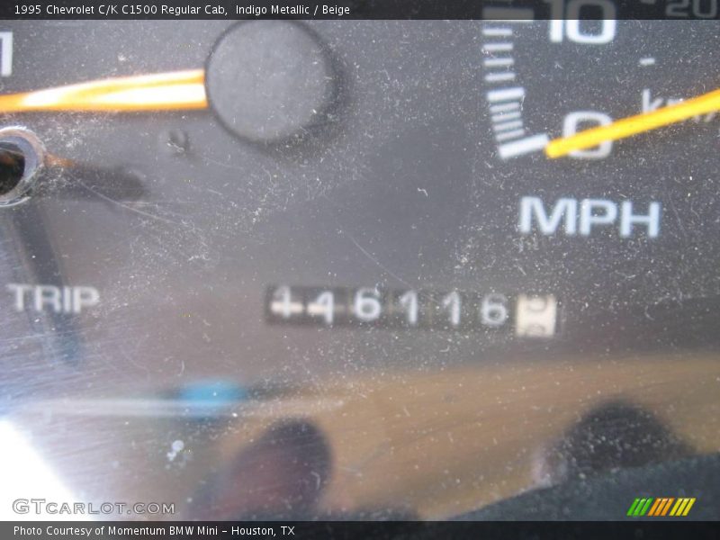 Indigo Metallic / Beige 1995 Chevrolet C/K C1500 Regular Cab