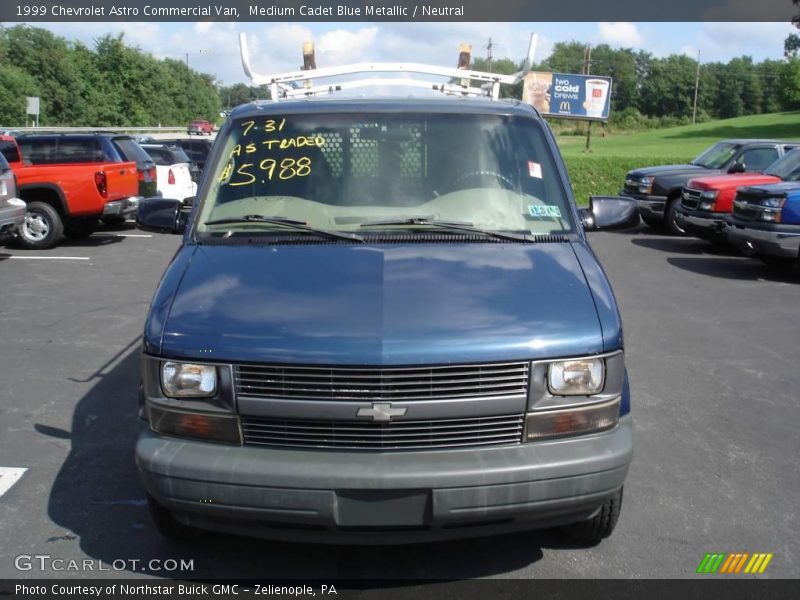 Medium Cadet Blue Metallic / Neutral 1999 Chevrolet Astro Commercial Van