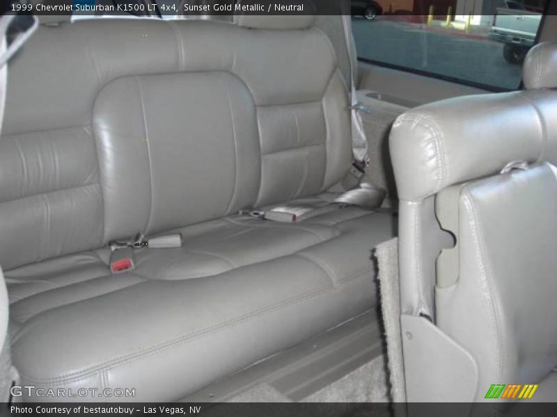 Sunset Gold Metallic / Neutral 1999 Chevrolet Suburban K1500 LT 4x4