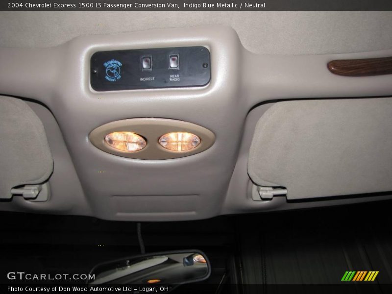 Indigo Blue Metallic / Neutral 2004 Chevrolet Express 1500 LS Passenger Conversion Van