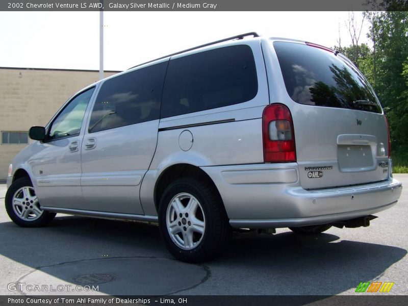 Galaxy Silver Metallic / Medium Gray 2002 Chevrolet Venture LS AWD