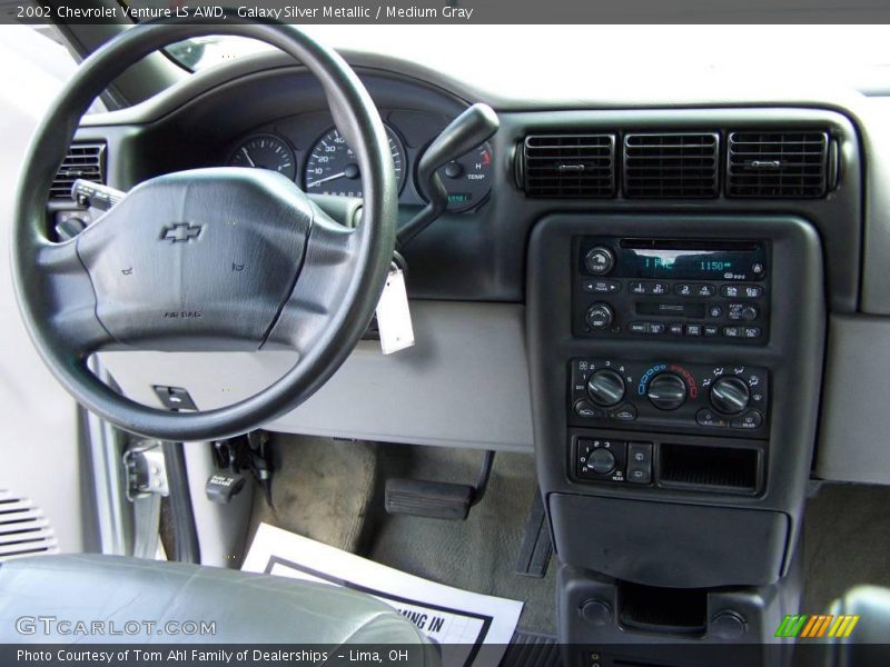Galaxy Silver Metallic / Medium Gray 2002 Chevrolet Venture LS AWD