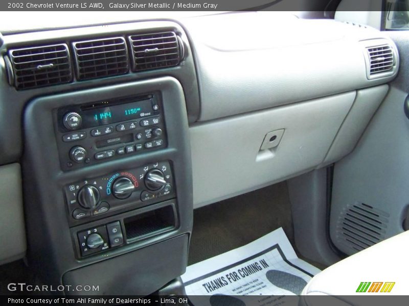 Galaxy Silver Metallic / Medium Gray 2002 Chevrolet Venture LS AWD