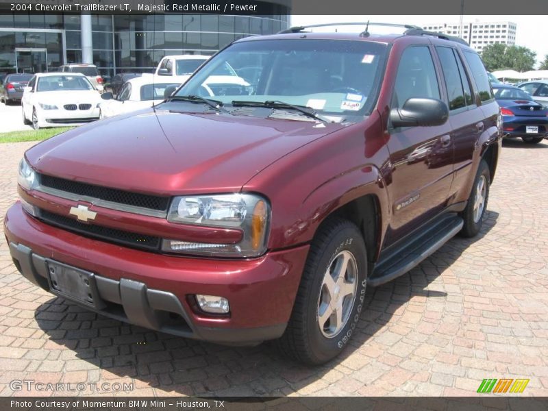 Majestic Red Metallic / Pewter 2004 Chevrolet TrailBlazer LT