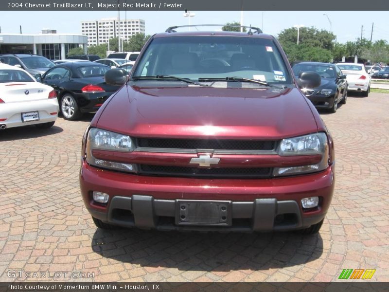 Majestic Red Metallic / Pewter 2004 Chevrolet TrailBlazer LT