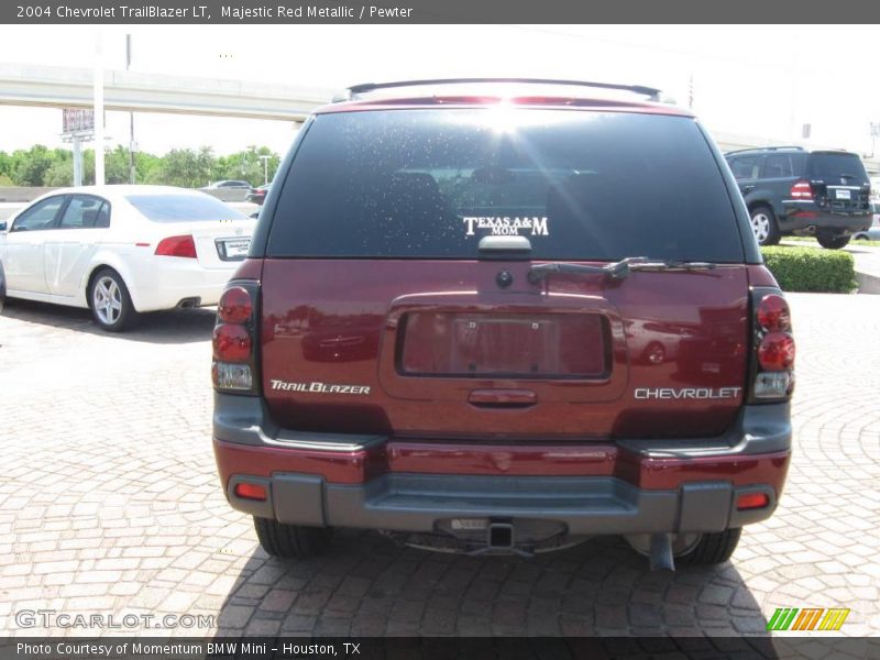 Majestic Red Metallic / Pewter 2004 Chevrolet TrailBlazer LT