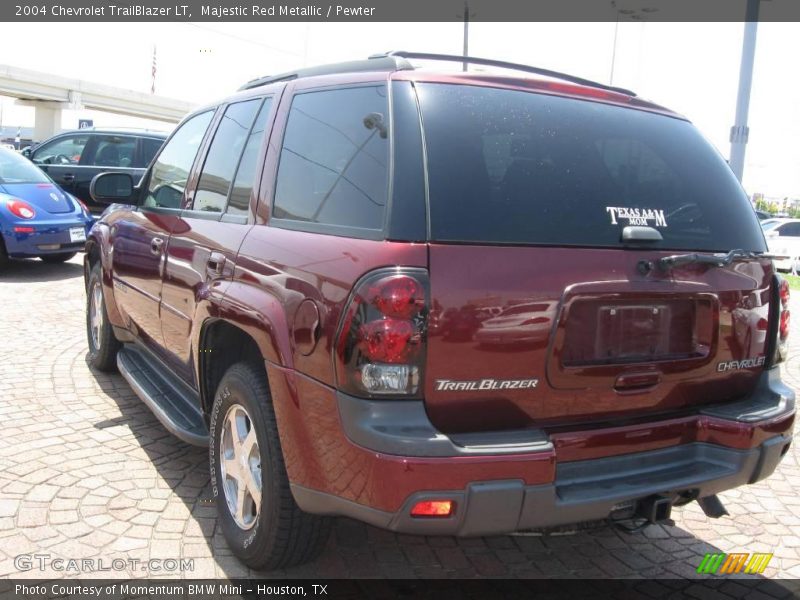 Majestic Red Metallic / Pewter 2004 Chevrolet TrailBlazer LT
