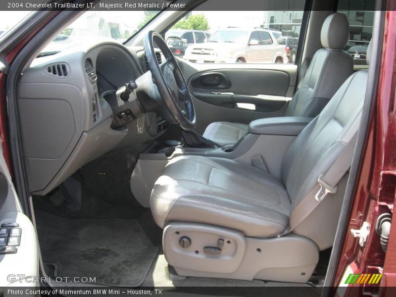 Majestic Red Metallic / Pewter 2004 Chevrolet TrailBlazer LT