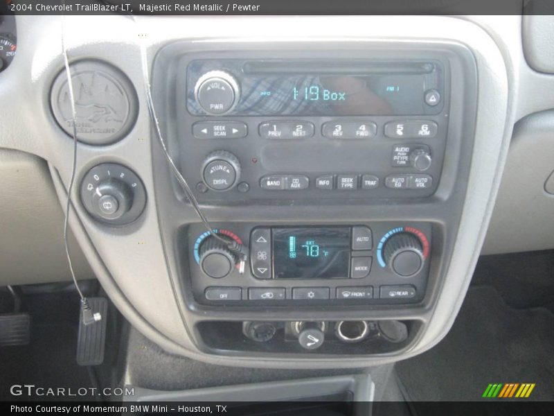 Majestic Red Metallic / Pewter 2004 Chevrolet TrailBlazer LT