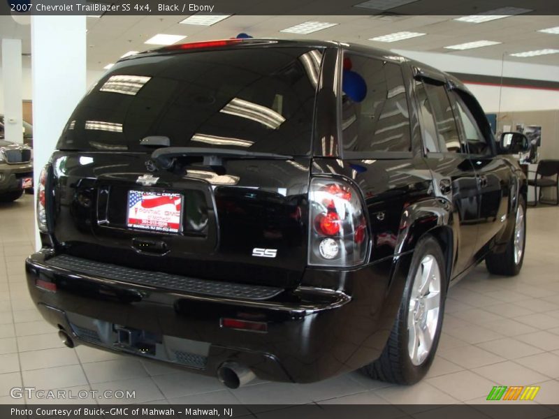 Black / Ebony 2007 Chevrolet TrailBlazer SS 4x4
