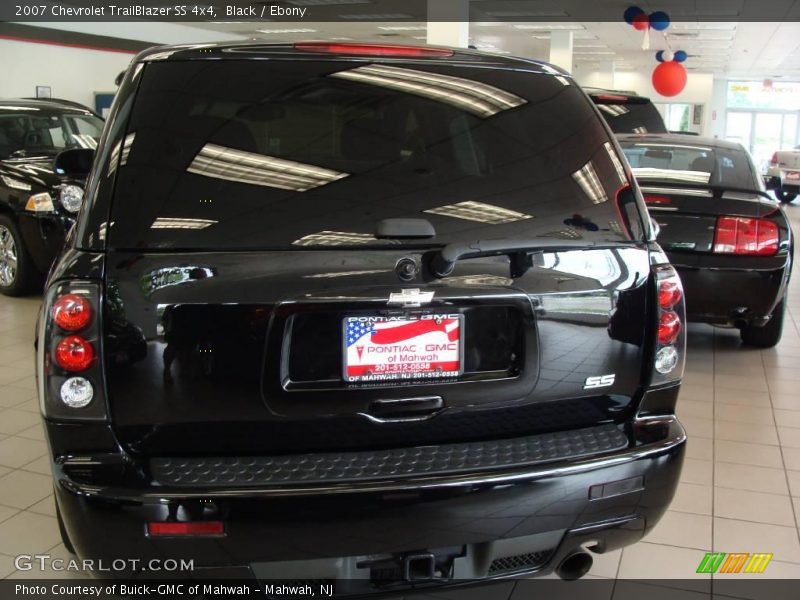 Black / Ebony 2007 Chevrolet TrailBlazer SS 4x4
