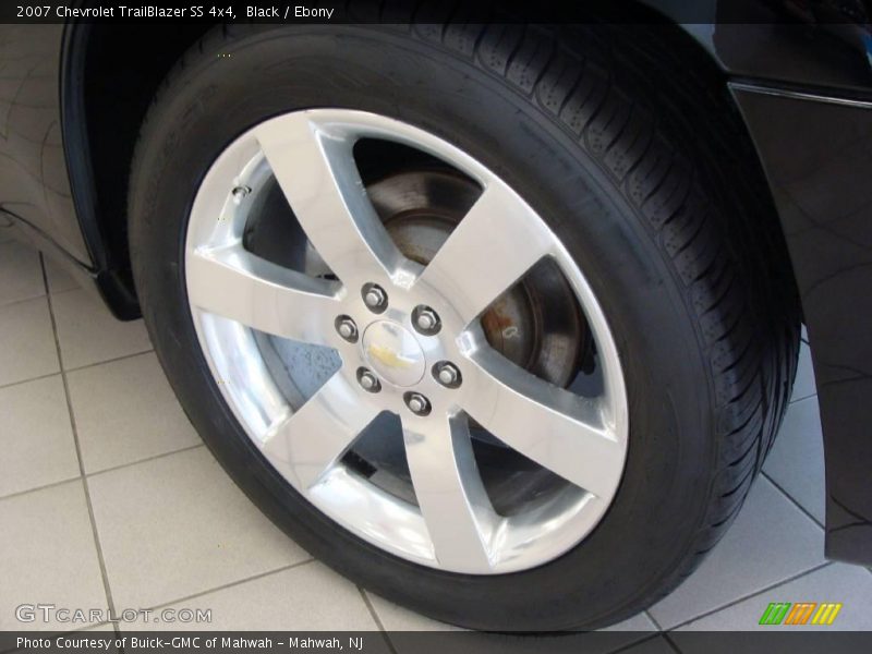 Black / Ebony 2007 Chevrolet TrailBlazer SS 4x4