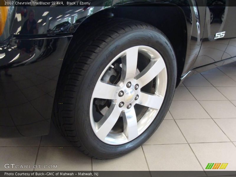 Black / Ebony 2007 Chevrolet TrailBlazer SS 4x4