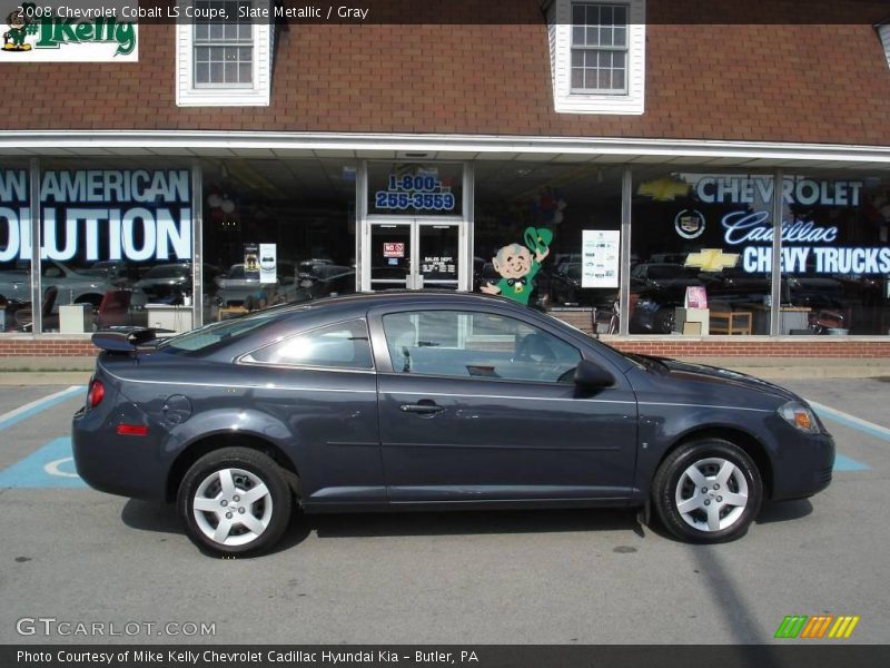 Slate Metallic / Gray 2008 Chevrolet Cobalt LS Coupe