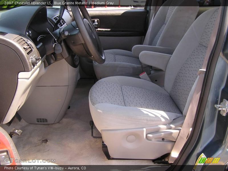 Blue Granite Metallic / Medium Gray 2007 Chevrolet Uplander LS