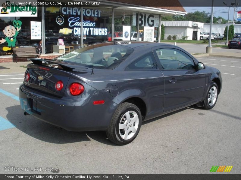 Slate Metallic / Gray 2008 Chevrolet Cobalt LS Coupe