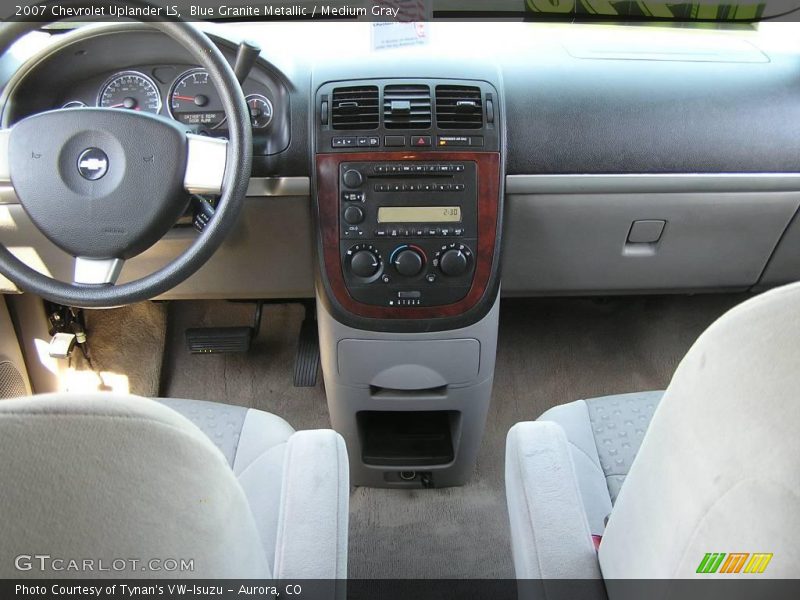 Blue Granite Metallic / Medium Gray 2007 Chevrolet Uplander LS