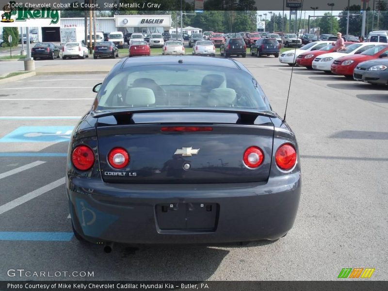 Slate Metallic / Gray 2008 Chevrolet Cobalt LS Coupe