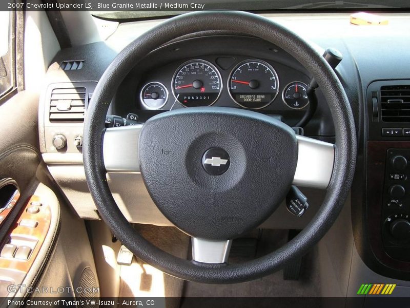 Blue Granite Metallic / Medium Gray 2007 Chevrolet Uplander LS