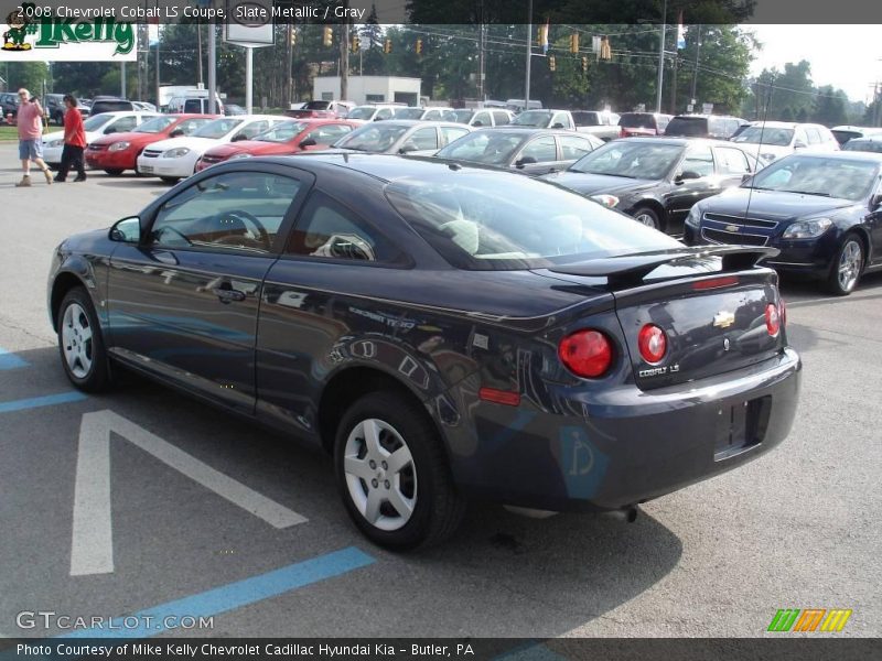 Slate Metallic / Gray 2008 Chevrolet Cobalt LS Coupe