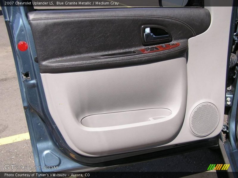 Blue Granite Metallic / Medium Gray 2007 Chevrolet Uplander LS