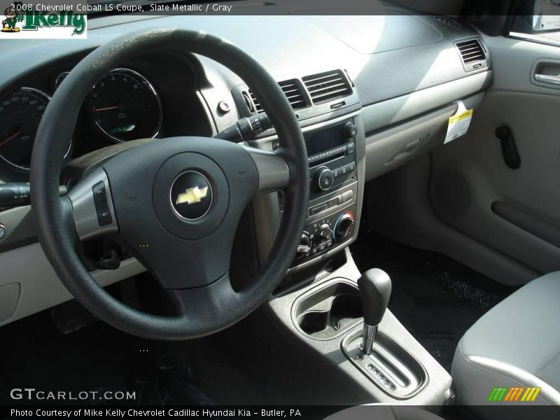 Slate Metallic / Gray 2008 Chevrolet Cobalt LS Coupe