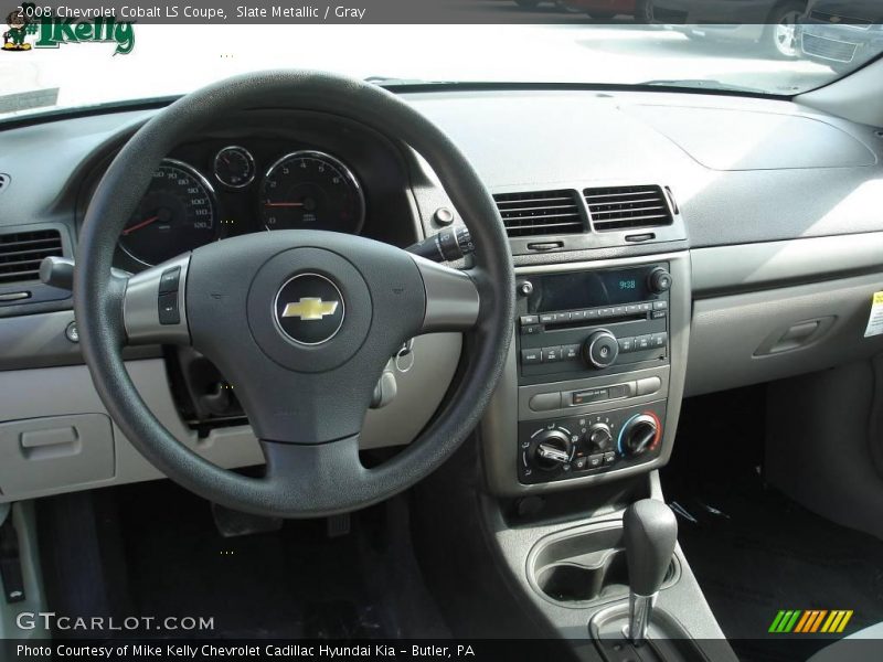 Slate Metallic / Gray 2008 Chevrolet Cobalt LS Coupe