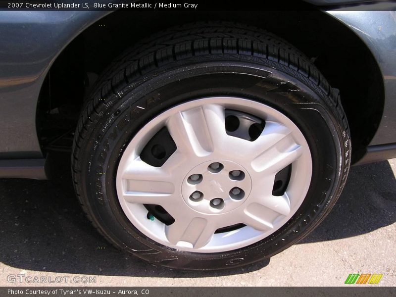 Blue Granite Metallic / Medium Gray 2007 Chevrolet Uplander LS