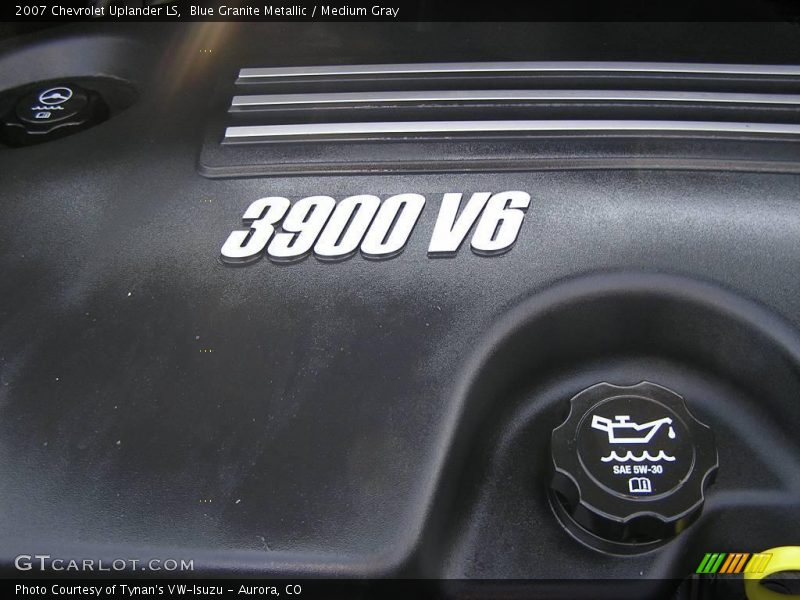 Blue Granite Metallic / Medium Gray 2007 Chevrolet Uplander LS