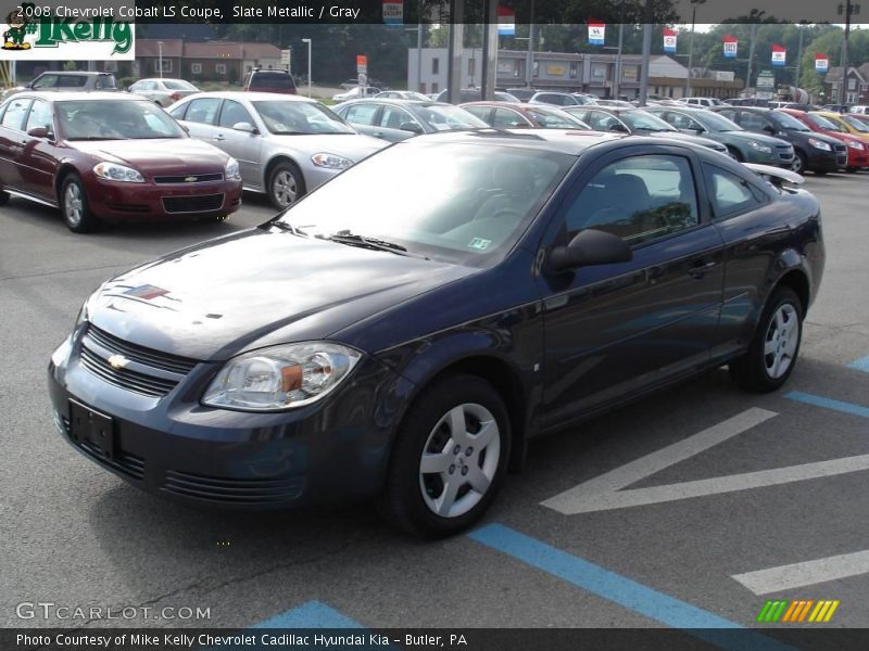 Slate Metallic / Gray 2008 Chevrolet Cobalt LS Coupe