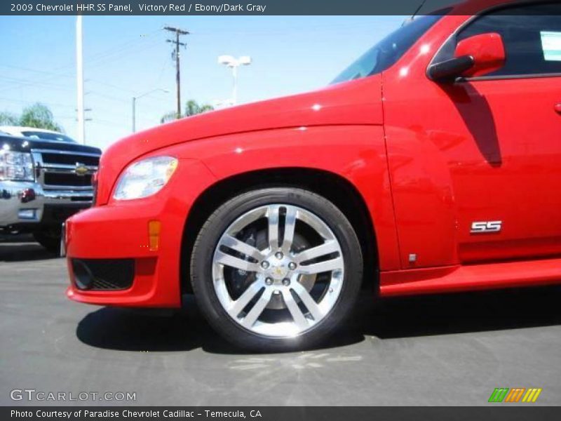 Victory Red / Ebony/Dark Gray 2009 Chevrolet HHR SS Panel