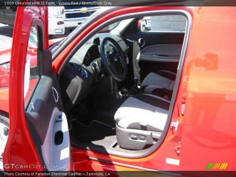 Victory Red / Ebony/Dark Gray 2009 Chevrolet HHR SS Panel