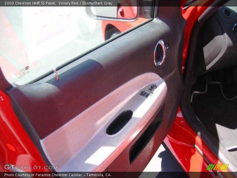 Victory Red / Ebony/Dark Gray 2009 Chevrolet HHR SS Panel