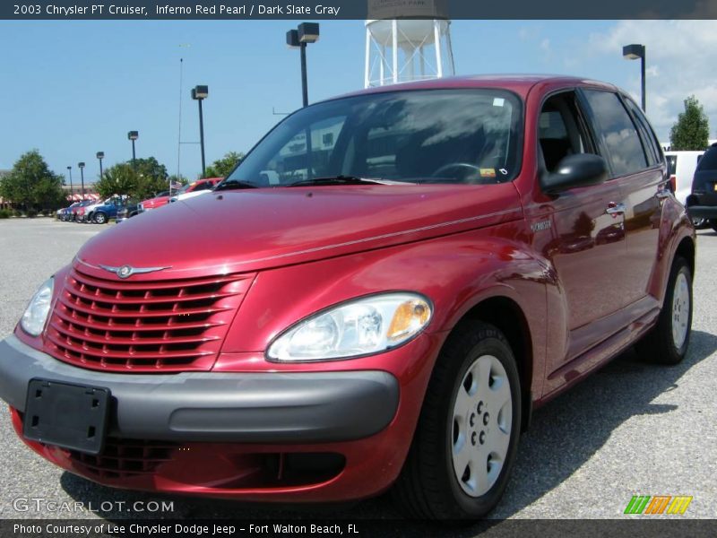 Inferno Red Pearl / Dark Slate Gray 2003 Chrysler PT Cruiser