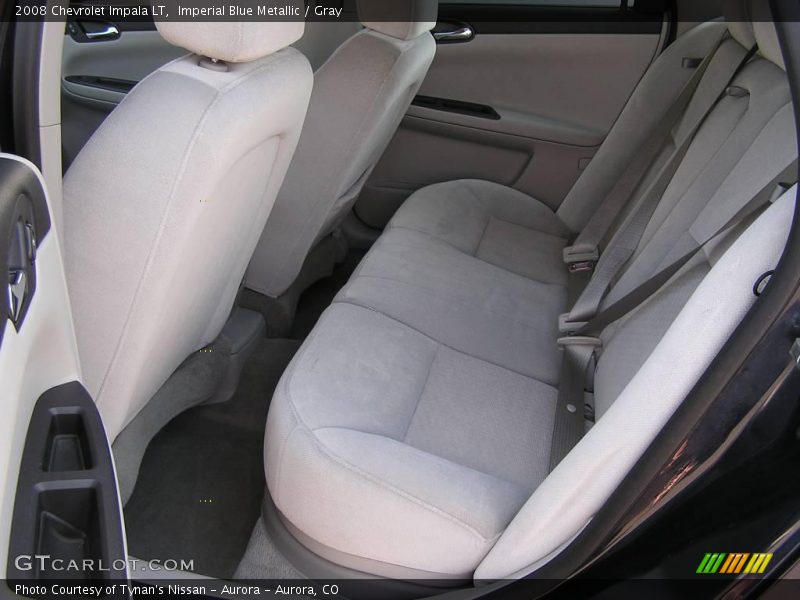 Imperial Blue Metallic / Gray 2008 Chevrolet Impala LT