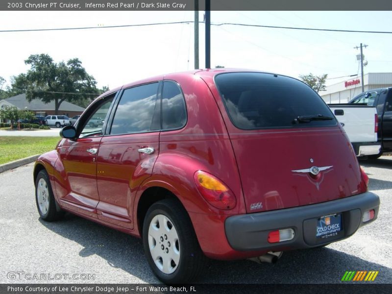 Inferno Red Pearl / Dark Slate Gray 2003 Chrysler PT Cruiser