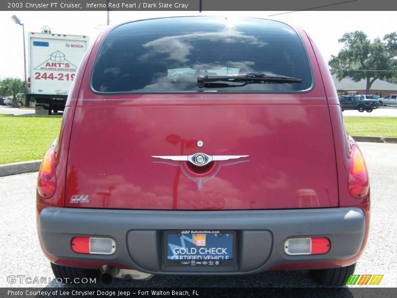 Inferno Red Pearl / Dark Slate Gray 2003 Chrysler PT Cruiser