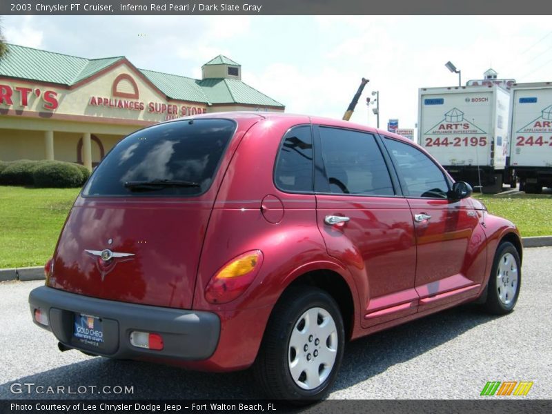Inferno Red Pearl / Dark Slate Gray 2003 Chrysler PT Cruiser