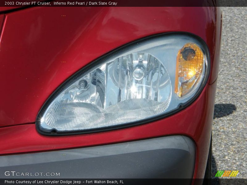 Inferno Red Pearl / Dark Slate Gray 2003 Chrysler PT Cruiser