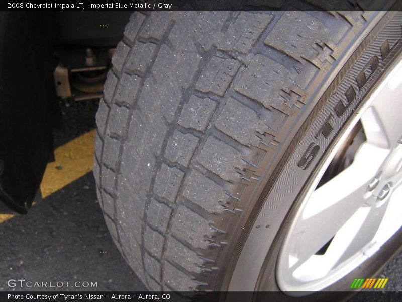 Imperial Blue Metallic / Gray 2008 Chevrolet Impala LT