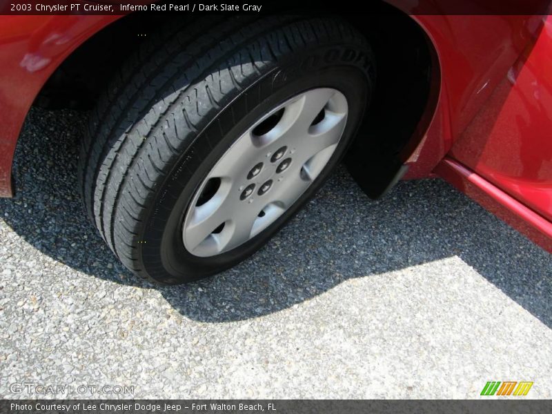 Inferno Red Pearl / Dark Slate Gray 2003 Chrysler PT Cruiser