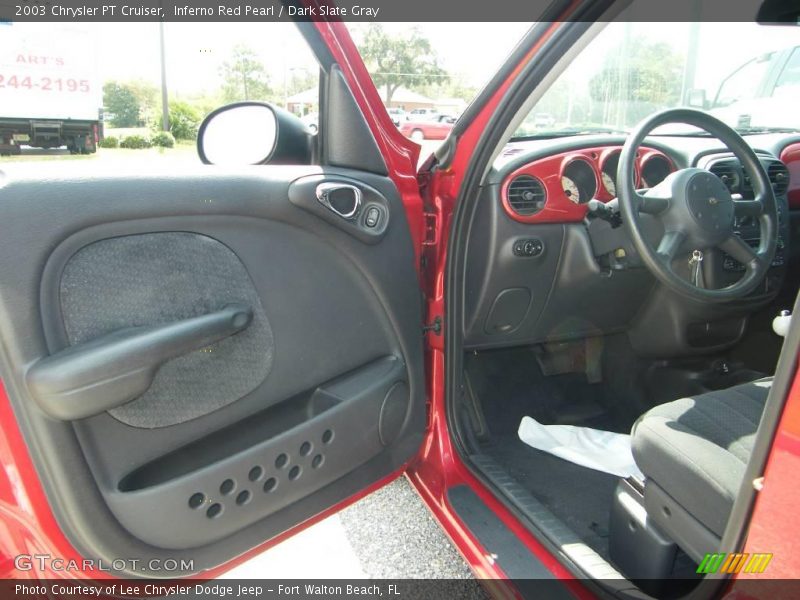Inferno Red Pearl / Dark Slate Gray 2003 Chrysler PT Cruiser