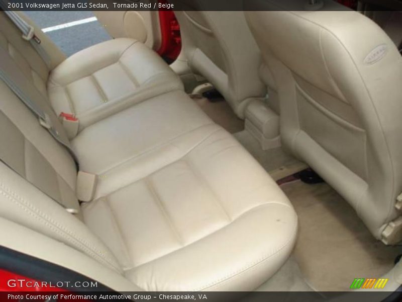 Tornado Red / Beige 2001 Volkswagen Jetta GLS Sedan