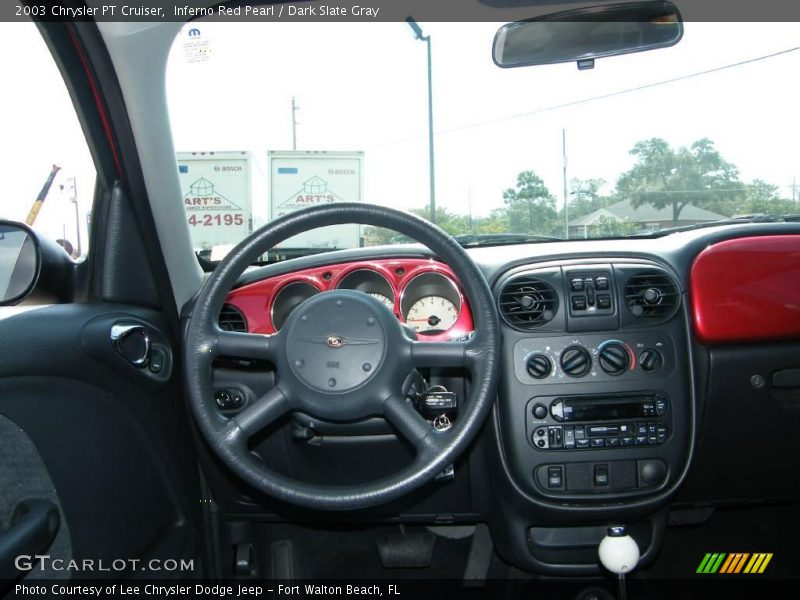 Inferno Red Pearl / Dark Slate Gray 2003 Chrysler PT Cruiser
