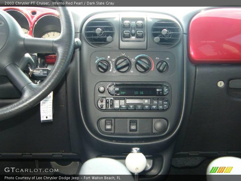Inferno Red Pearl / Dark Slate Gray 2003 Chrysler PT Cruiser