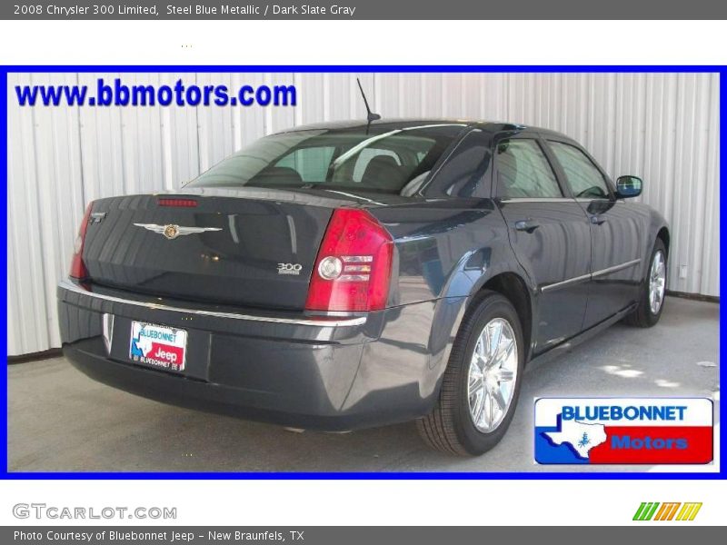 Steel Blue Metallic / Dark Slate Gray 2008 Chrysler 300 Limited