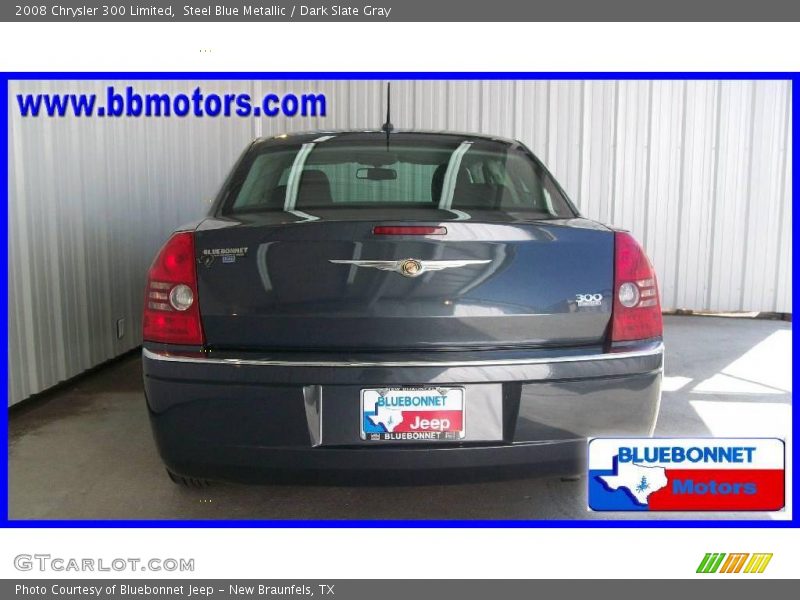 Steel Blue Metallic / Dark Slate Gray 2008 Chrysler 300 Limited