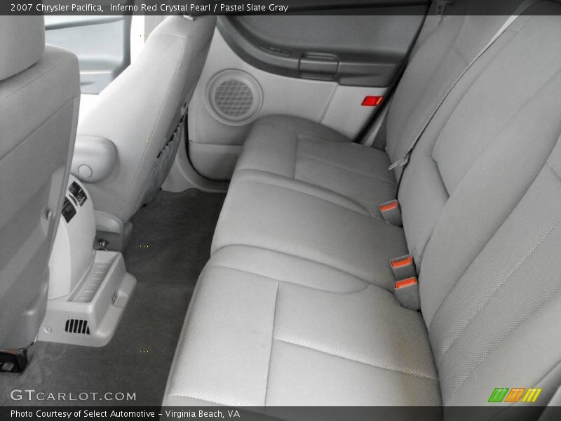 Inferno Red Crystal Pearl / Pastel Slate Gray 2007 Chrysler Pacifica